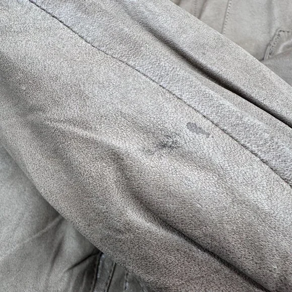 Vintage Leather Aviator Bomber Jacket Coat Brown Size M 1980s J Riggings Korea - Picture 12 of 15